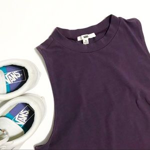 Vans purple laid back dress